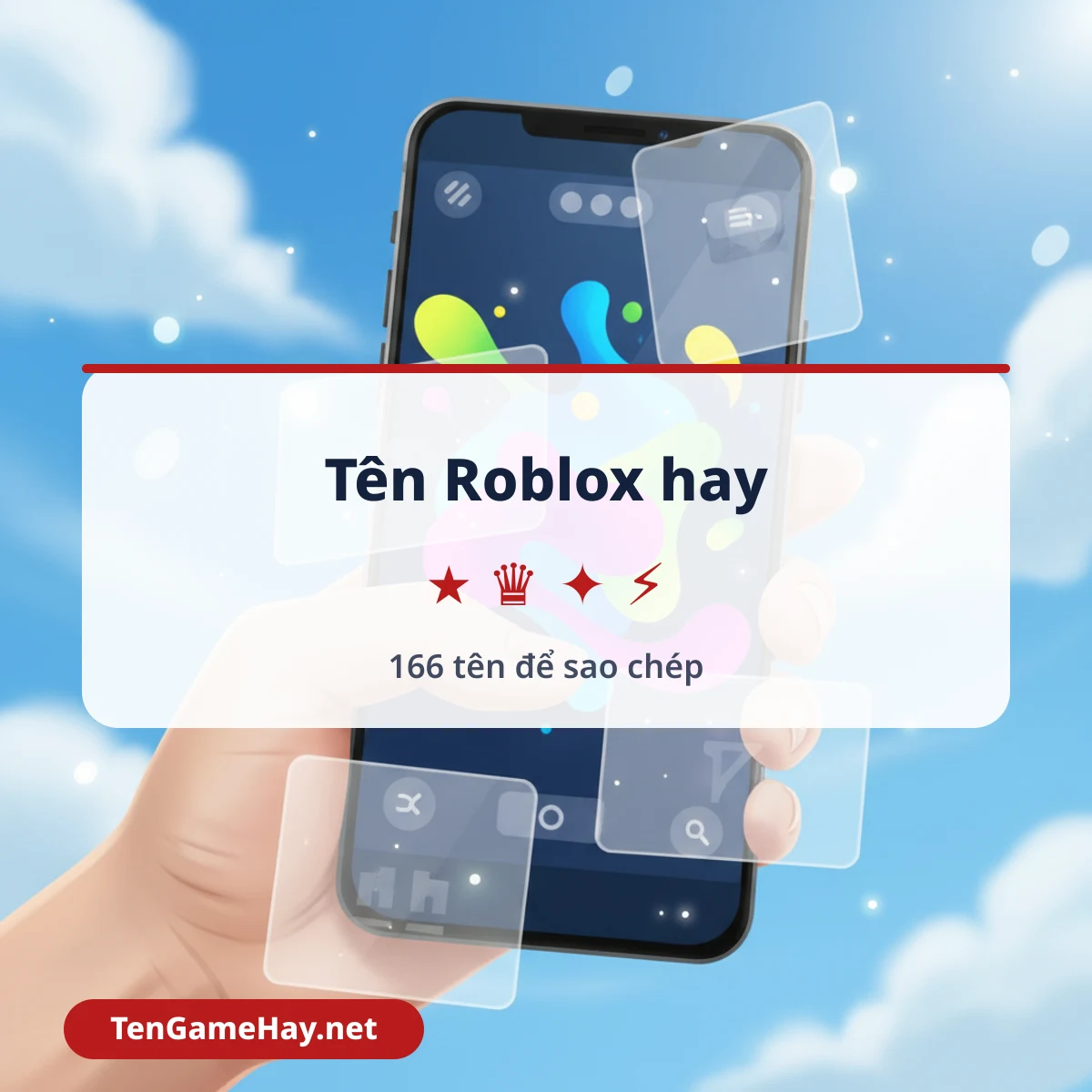 Tên Roblox hay: danh sách tên ngầu, cute và có nghĩa