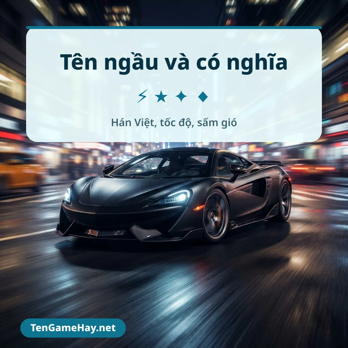 Tên ZingSpeed ngầu và có nghĩa kèm giải nghĩa